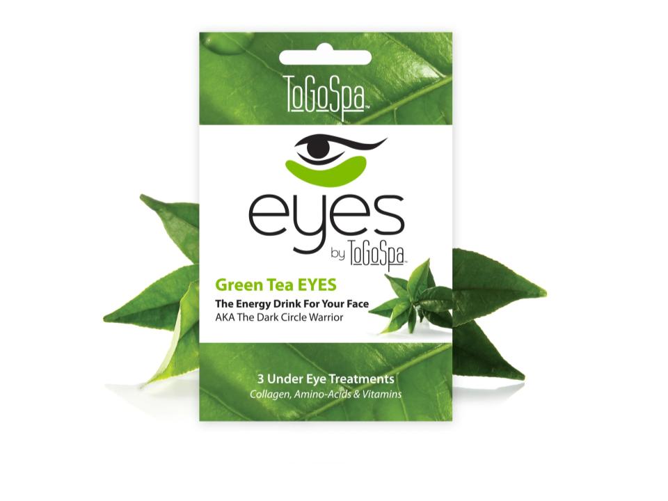 Green Tea Eye Collagen Gel Mask by To Go Spa (3 mask pack)