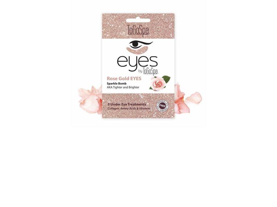Rose Gold Eye Collagen Gel Mask by To Go Spa