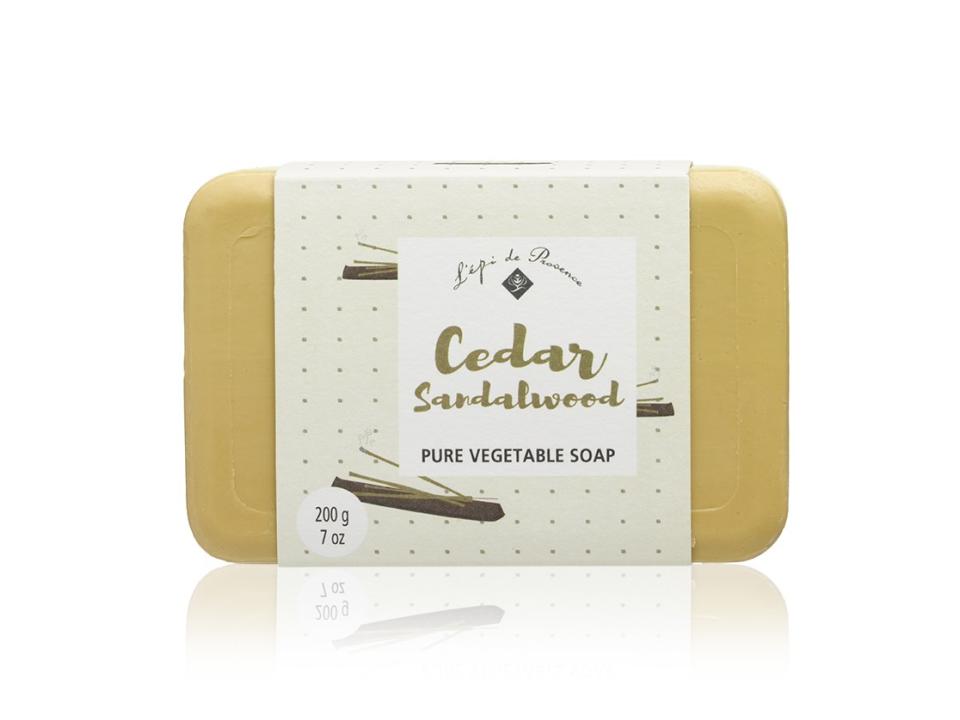 Cedar Sandalwood - L' Epi de Provence Bar Soap